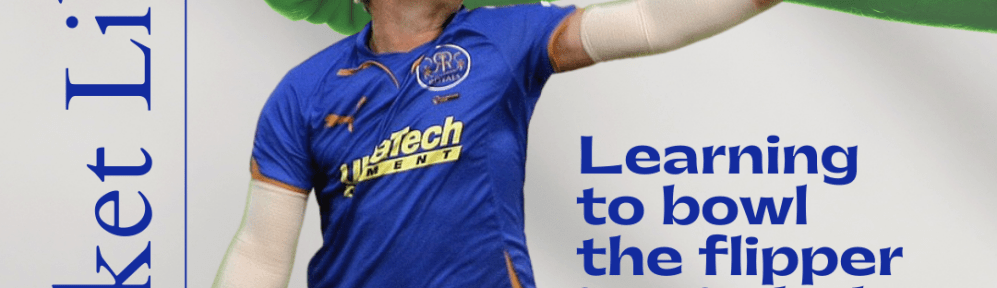 Bowling the flipper with SK Warne in Zimbabwe